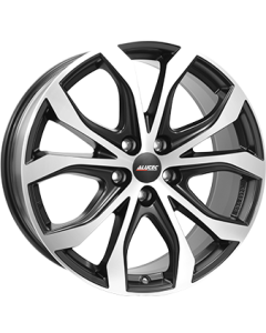 Alutec W10X Racing-Schwarz Frontpoliert