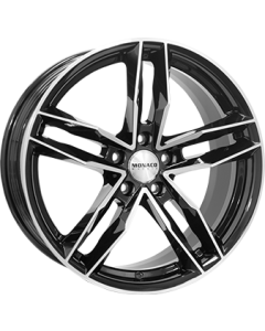 Monaco Wheels Rr8M (5) Gloss Black / Polished