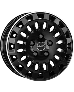 Mak Overland Gloss Black Mirror Ring