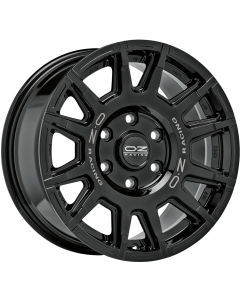 Oz Rally Legend Gloss Black + Dark Lettering