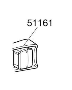 Thule komplet lygtehus med glas h+v