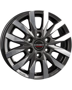 Borbet Cw6 Mistral Anthracite Glossy Polished