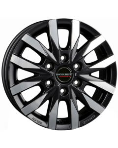 Borbet Cw6 Black Polished Matt