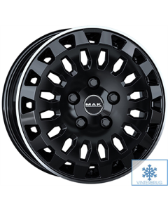 Mak Overland Gloss Black Mirror Ring