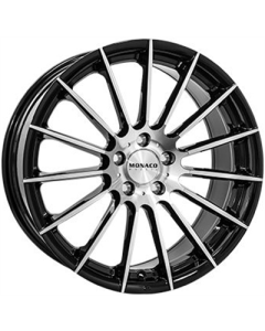 Monaco Wheels Formula (5) Gloss Black / Polished