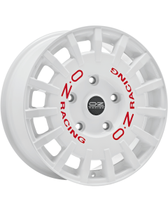 Oz Rally Racing Van Race White Red Lettering