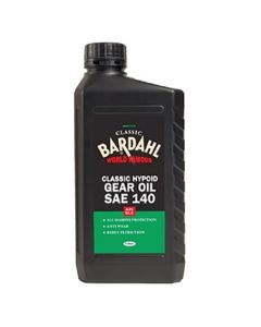 Bardahl 1 Ltr. Sae140 Gl3 Gearo. Hypoid Classic