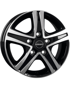 Borbet Cwd Black Polished Glossy