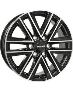 Monaco Wheels Vt1 (6) Gloss Black / Polished