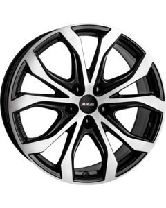 Alutec W10 Racing-Schwarz Frontpoliert