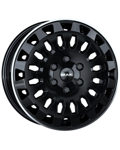 Mak Overland Gloss Black Mirror Ring