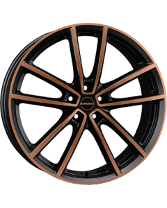 Borbet W Black Copper Polished Matt