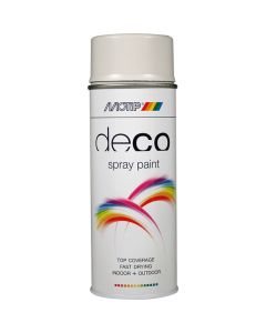 Motip deco Ral 7035 lysgrå 400ml.