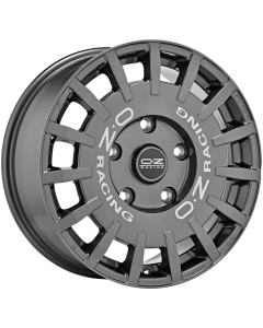 Oz Rally Racing Van Dark Graphite Silver Lettering