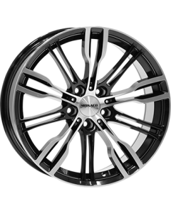 Monaco Wheels Gp8 (5) Gloss Black / Polished