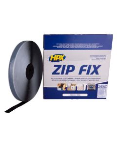 HPX zip fix velcro tape sort, 20mm x25m (hook)