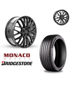 Sommer komplethjul i 20'' til BMW iX3 & X3 med Bridgestone dæk