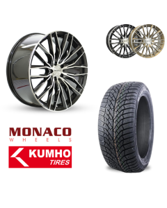 Vinter komplethjul i 18'' til Cupra Leon med Kumho dæk