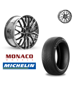 Vinter komplethjul i 20'' til Audi Q4 e-tron med Michelin dæk