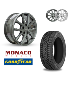 Vinter komplethjul i 19'' til Skoda Enyaq med Goodyear dæk