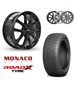Vinter komplethjul i 19'' til Audi Q4 e-tron med Roadx dæk