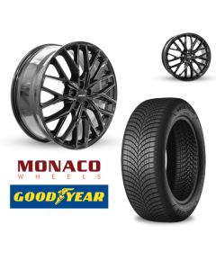 Helårskomplethjul i 19'' til Mazda 6e med Goodyear dæk