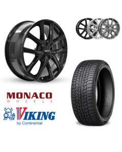 Vinter komplethjul i 17'' til Nissan Qashqai med Viking dæk