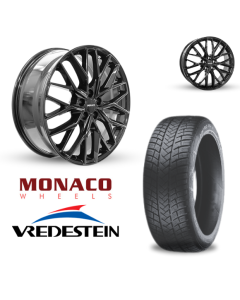 Vinter komplethjul i 20" til Xpeng P7 med Vredestein dæk