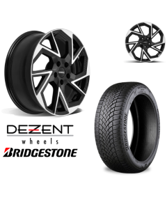 Vinter komplethjul i 17'' til Ford Puma med Bridgestone dæk