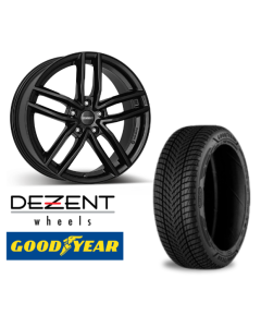 Vinter komplethjul i 18" til Mercedes Benz EQA med Goodyear dæk