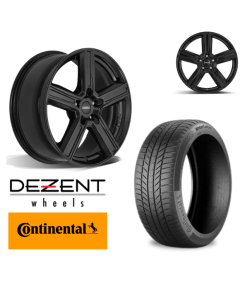 Vinter komplethjul i 18" til VW ID.Buzz, VW ID.4, Skoda Elroq med Continental dæk