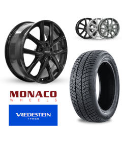 Vinter komplethjul i 19'' til VW ID.4 og ID.5 (ID.Buzz) med Vredestein dæk