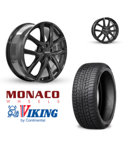 Vinter komplethjul i 17" til Kia EV3 med Viking dæk