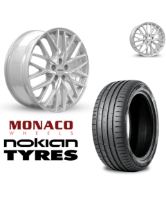 Sommer komplethjul i 19'' til BMW X1 & iX1 med Nokian dæk