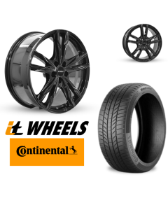 Vinter komplethjul i 19" til Renault Scenic E-Tech med Continental dæk