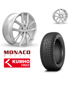 Vinter komplethjul i 18'' til Skoda Epiq med Kumho dæk