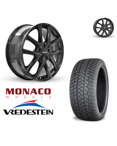 Vinter komplethjul i 18'' til Mercedes Benz EQB med Vredestein dæk