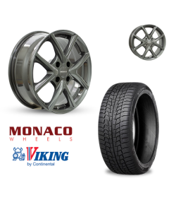 Vinter komplethjul i 16'' til Opel e-Mokka med Viking dæk