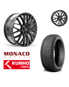 Vinter komplethjul i 18" til VW ID.3 med Kumho dæk