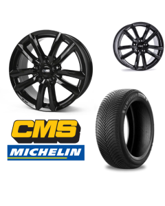 Vinter komplethjul i 18" til Renault 5 E-Tech fra med Michelin dæk