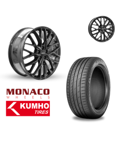 Sommer komplethjul i 20'' til Ford Kuga med Kumho dæk
