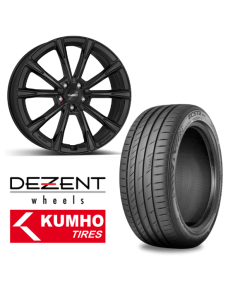 Sommer komplethjul i 20'' til Nissan Qashqai med Kumho dæk