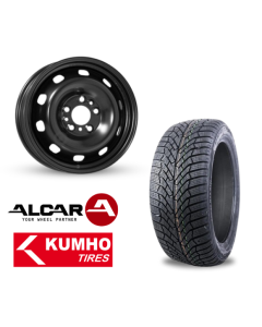 Vinter komplethjul i 17'' til Peugeot 3008 med Kumho dæk