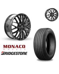 Sommer komplethjul i 20'' til Polestar 4 med Bridgestone dæk