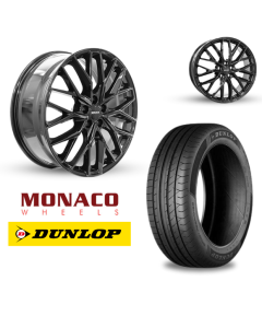Sommer komplethjul i 20'' til Polestar 4 med Dunlop dæk