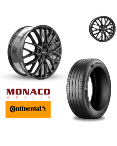 Sommer komplethjul i 20'' til VW ID.4, ID5 & ID.Buzz med Continental dæk