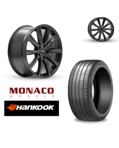 Sommer komplethjul i 19" til Tesla model Y med Hankook dæk