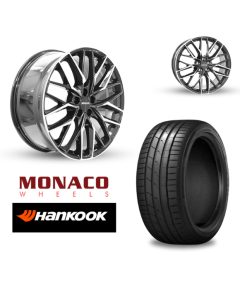 Sommer komplethjul i 20" til Xpeng G6 med Hankook dæk