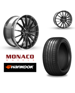 Sommer komplethjul i 21" til Xpeng G6 med Hankook dæk